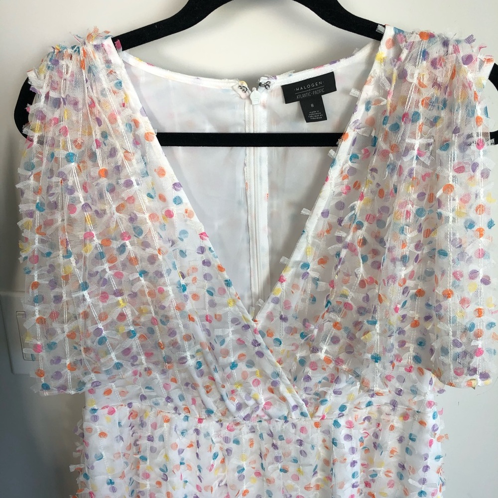 Playful polka dot dress!